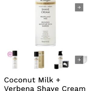 Whish Coconut Shave Cream Brand New in box